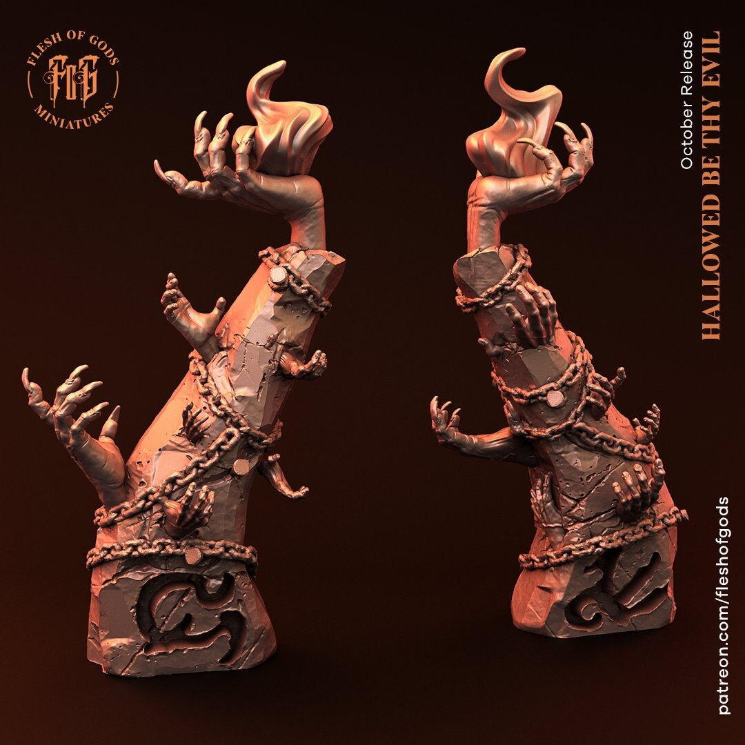 Hell Portal - Hallowed Be Thy Evil (sculpted by Flesh of Gods miniatures)