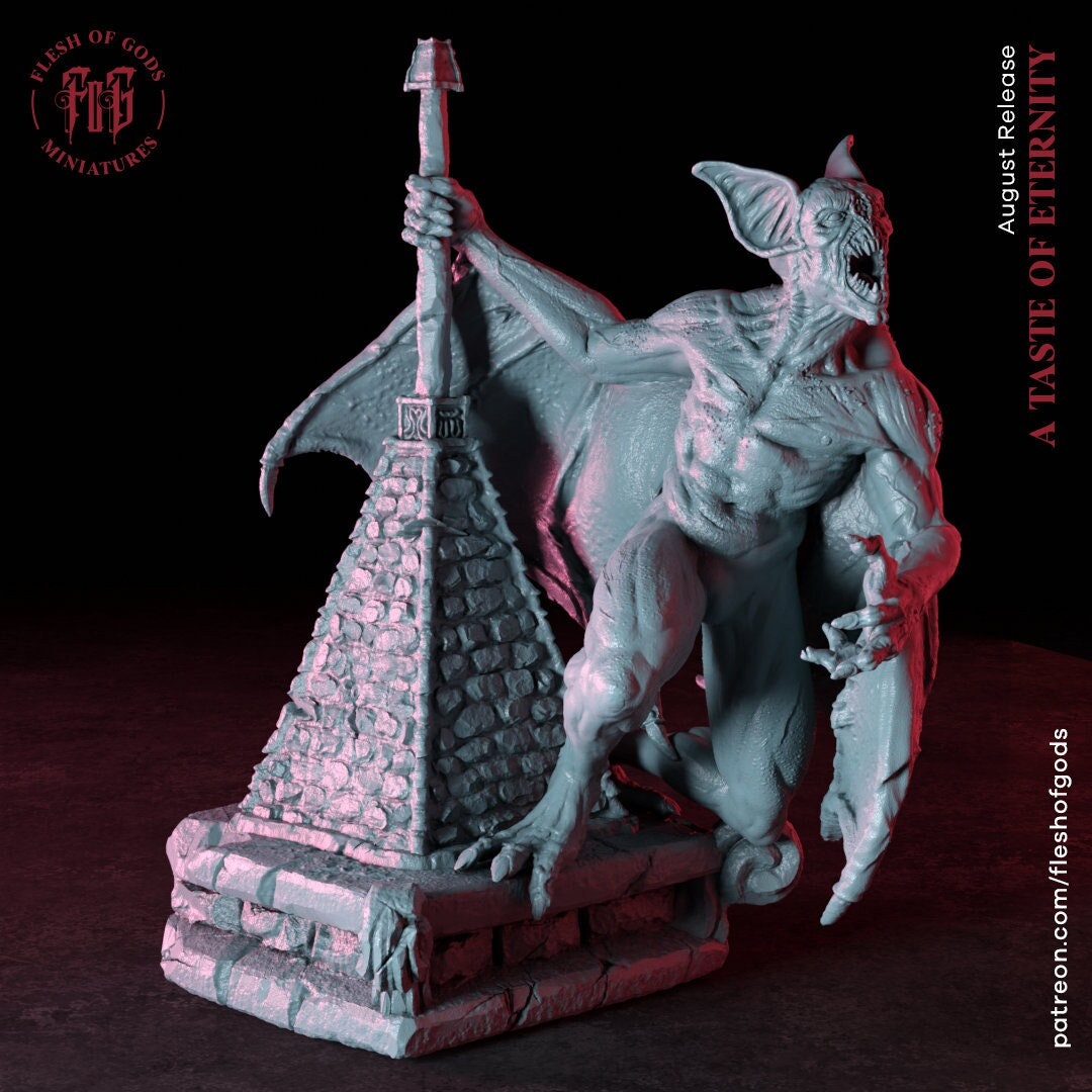 Bat Creature - Taste of Eternity (sculpted by Flesh of Gods miniatures)