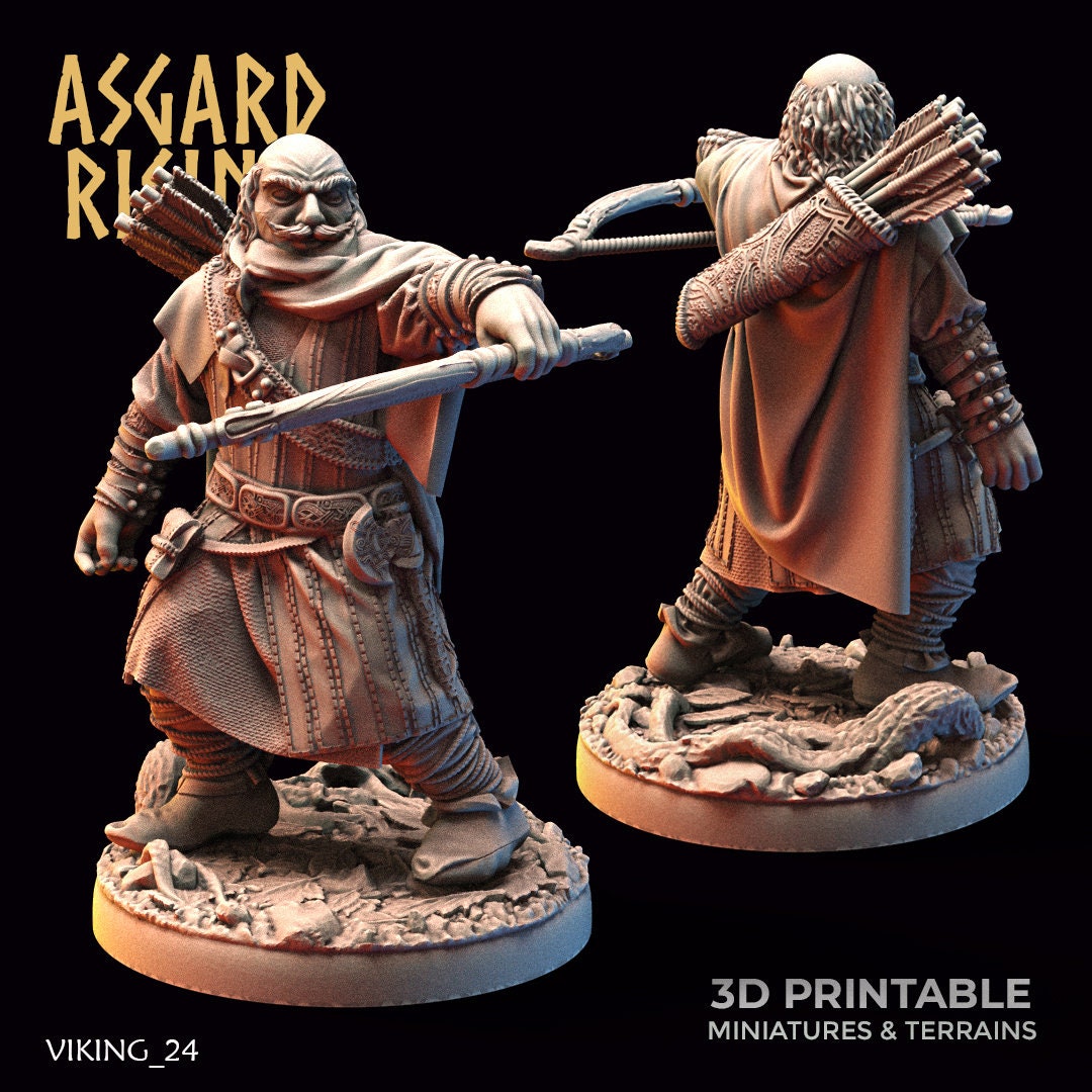 Viking Rangers (6) (Sculpted by Asgard Rising)