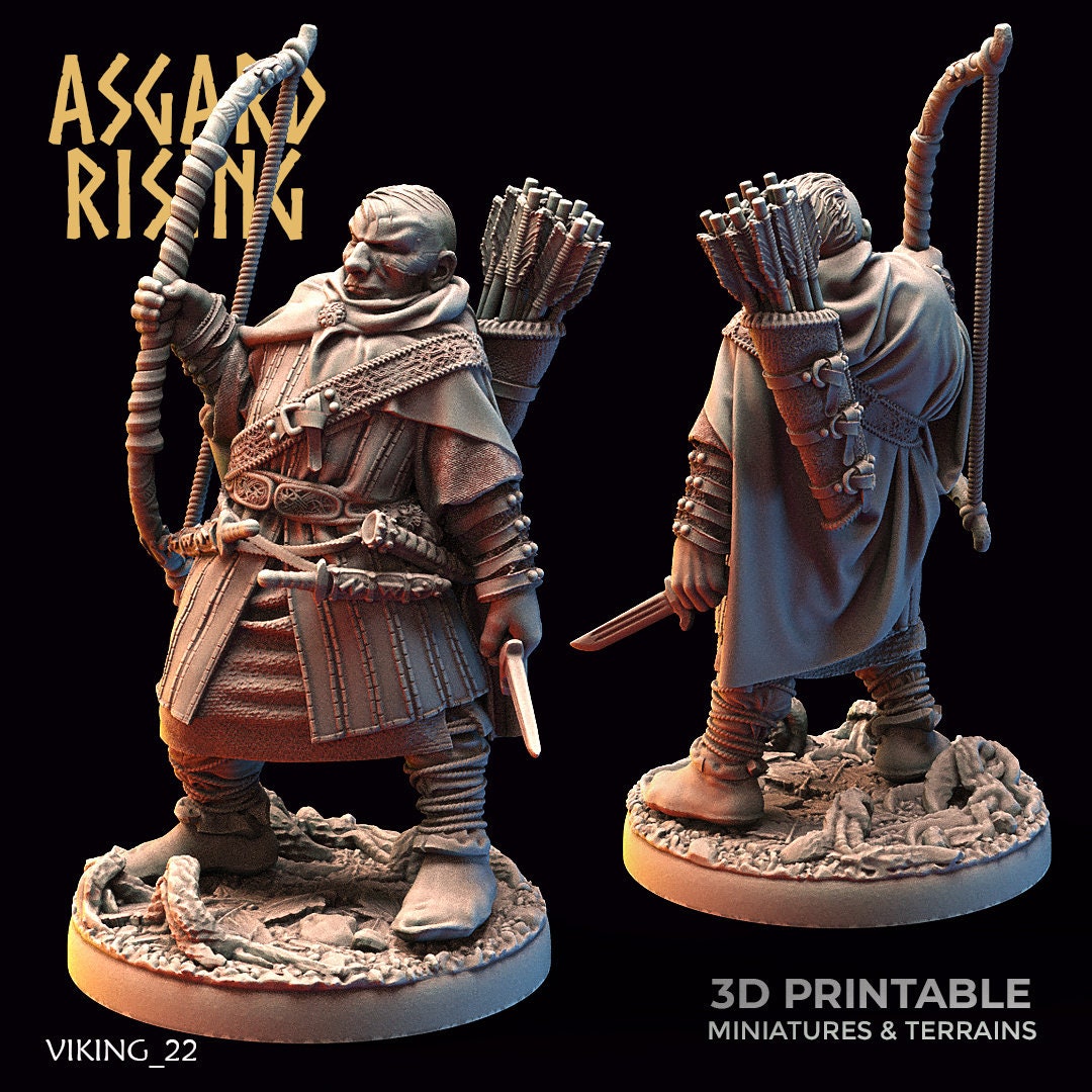 Viking Rangers (6) (Sculpted by Asgard Rising)