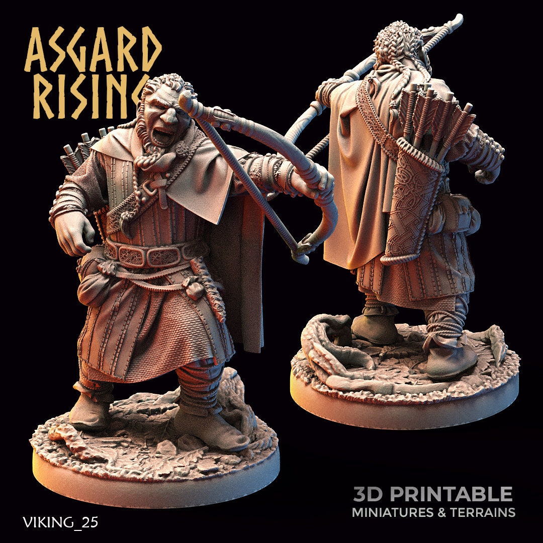 Viking Rangers (6) (Sculpted by Asgard Rising)