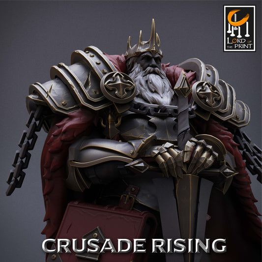 Templar King - (Sculpted by Lord of the Print)