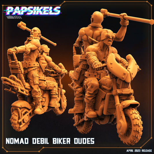 Nomad Devil Biker Dudes (sculpted by Papsikels)