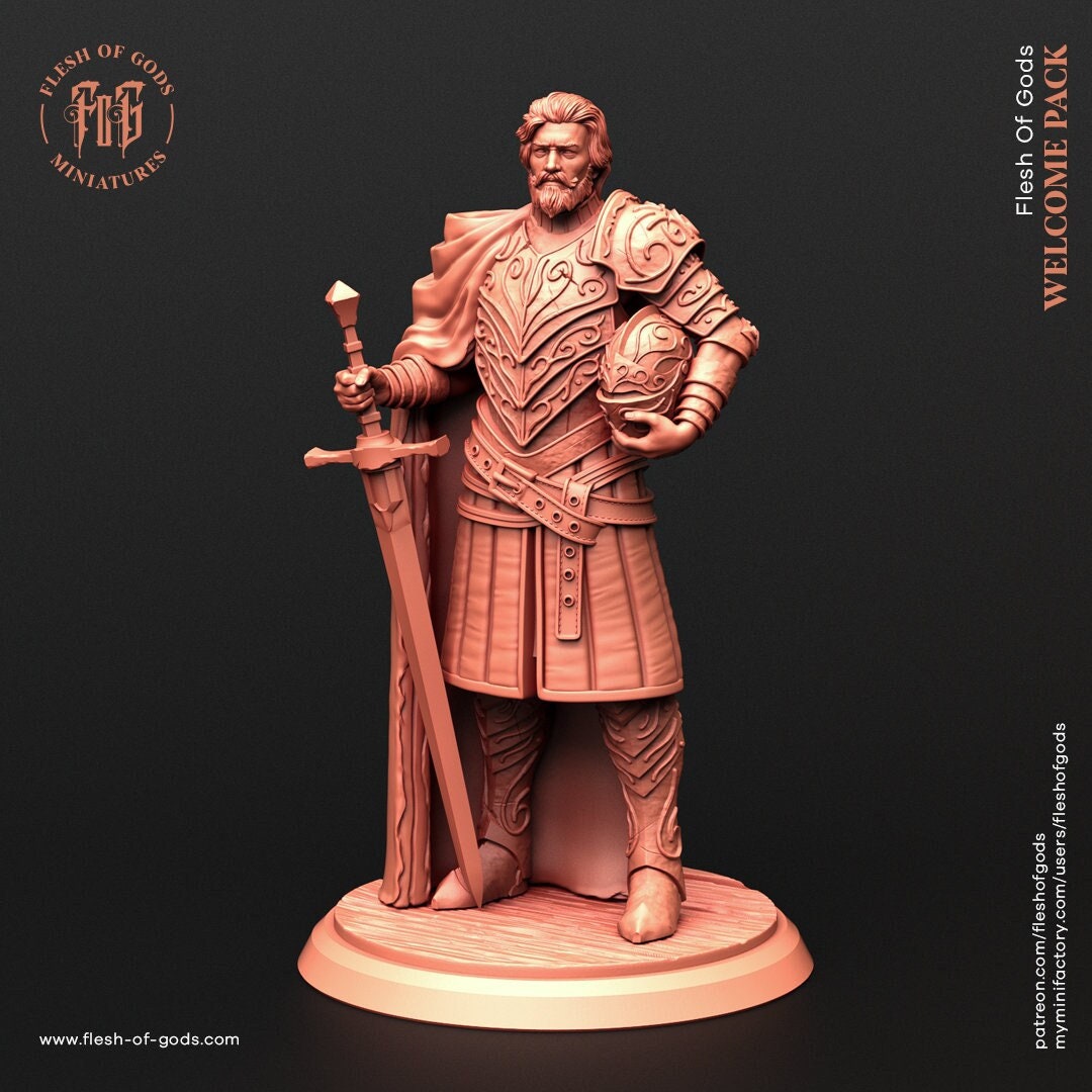 Guild Commander (sculpted by Flesh of Gods miniatures)