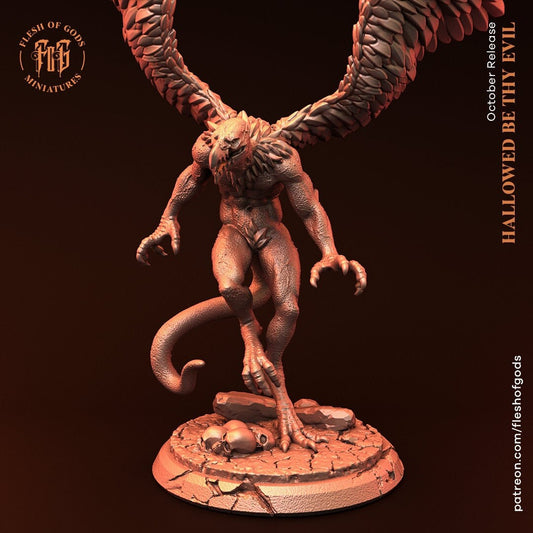 Vrock - Hallowed Be Thy Evil (sculpted by Flesh of Gods miniatures)