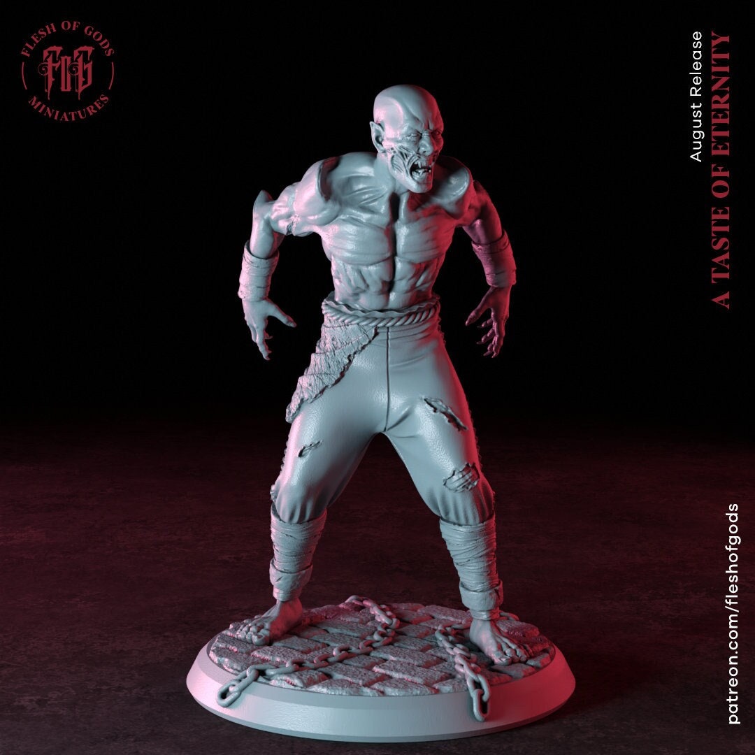 Vampire Spawn A - Taste of Eternity (sculpted by Flesh of Gods miniatures)