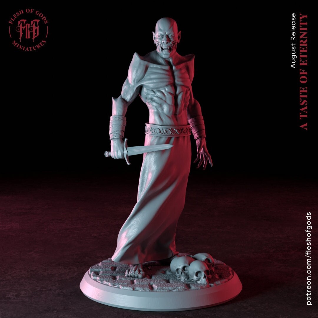 Vampire Spawn B - Taste of Eternity (sculpted by Flesh of Gods miniatures)