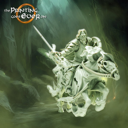 Ghost Knight A - Hall of the Ghost King (sculpted by Print Goes Ever On)