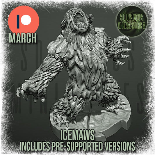 Icemaw (1) (Sculpted by Squamous Miniatures)