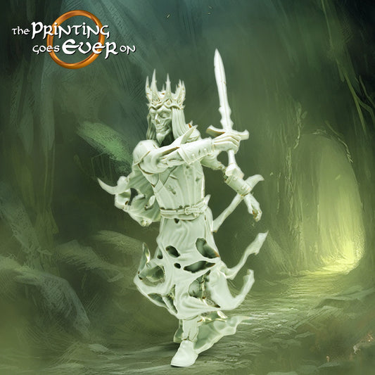 Ghost King - Hall of the Ghost King (sculpted by Print Goes Ever On)