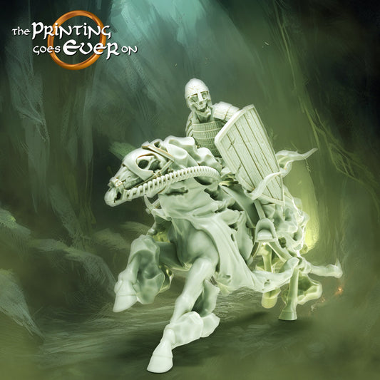 Ghost Knight B - Hall of the Ghost King (sculpted by Print Goes Ever On)