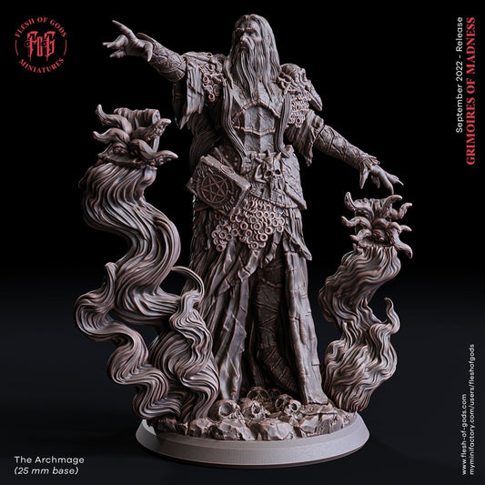 The Arch-mage - Grimoires of Madness (sculpted by Flesh of Gods miniatures)