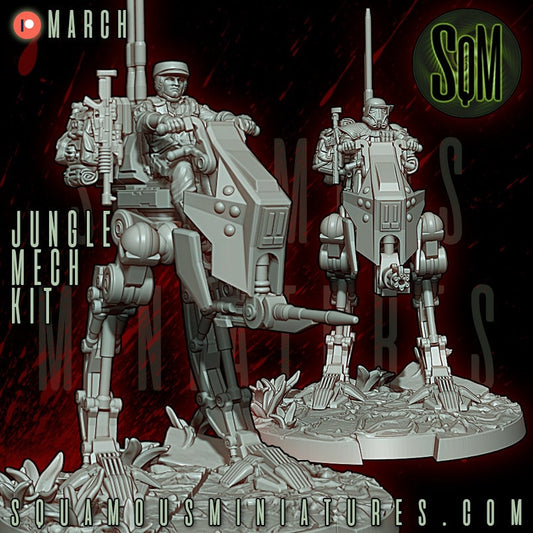 Jungle Mech Kit (1) (Sculpted by Squamous Miniatures)