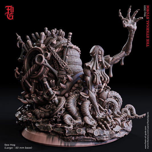 Sea Hag - The Eternal Storm (sculpted by Flesh of Gods miniatures)