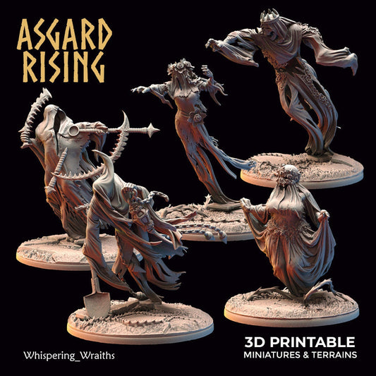 Whispering Wraiths (set of 5) by Asgard Rising