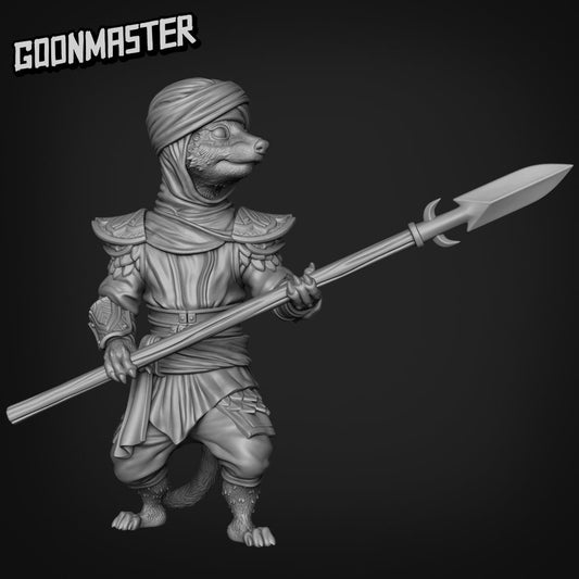 Meerkat Spearkat 03 - Mighty Meerkats (Sculpted by Goon Master Games)