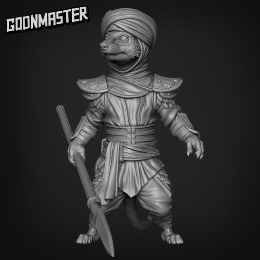 Meerkat Spearkat 04 - Mighty Meerkats (Sculpted by Goon Master Games)