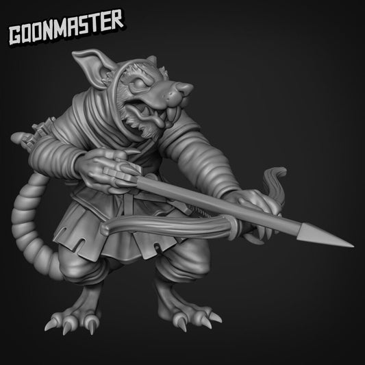 Rat Archer 02 - Mighty Meerkats (Sculpted by Goon Master Games)