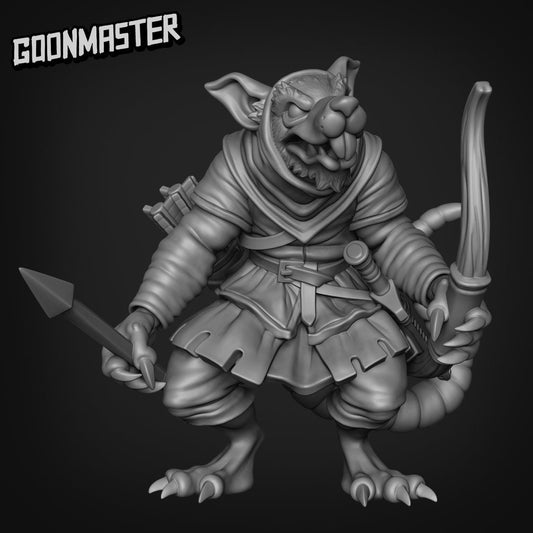 Rat Archer 03 - Mighty Meerkats (Sculpted by Goon Master Games)