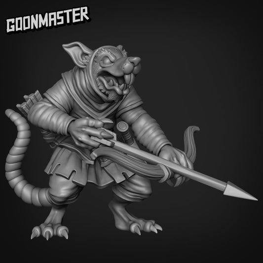 Rat Archer 04 - Mighty Meerkats (Sculpted by Goon Master Games)