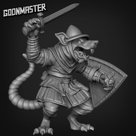 Rat Soldier 03 - Mighty Meerkats (Sculpted by Goon Master Games)