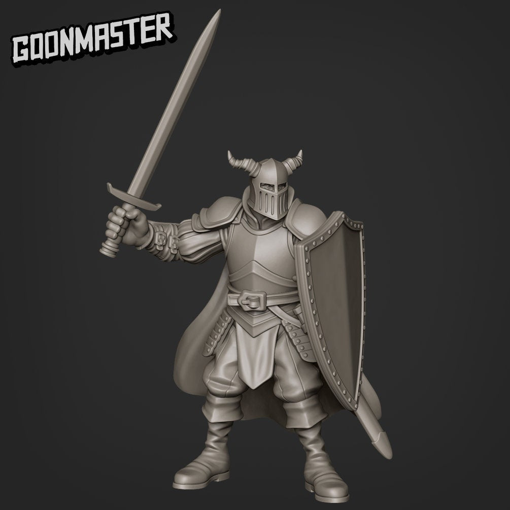 Knight 01 - Infernal Dynasty (Sculpted by Goon Master Games)