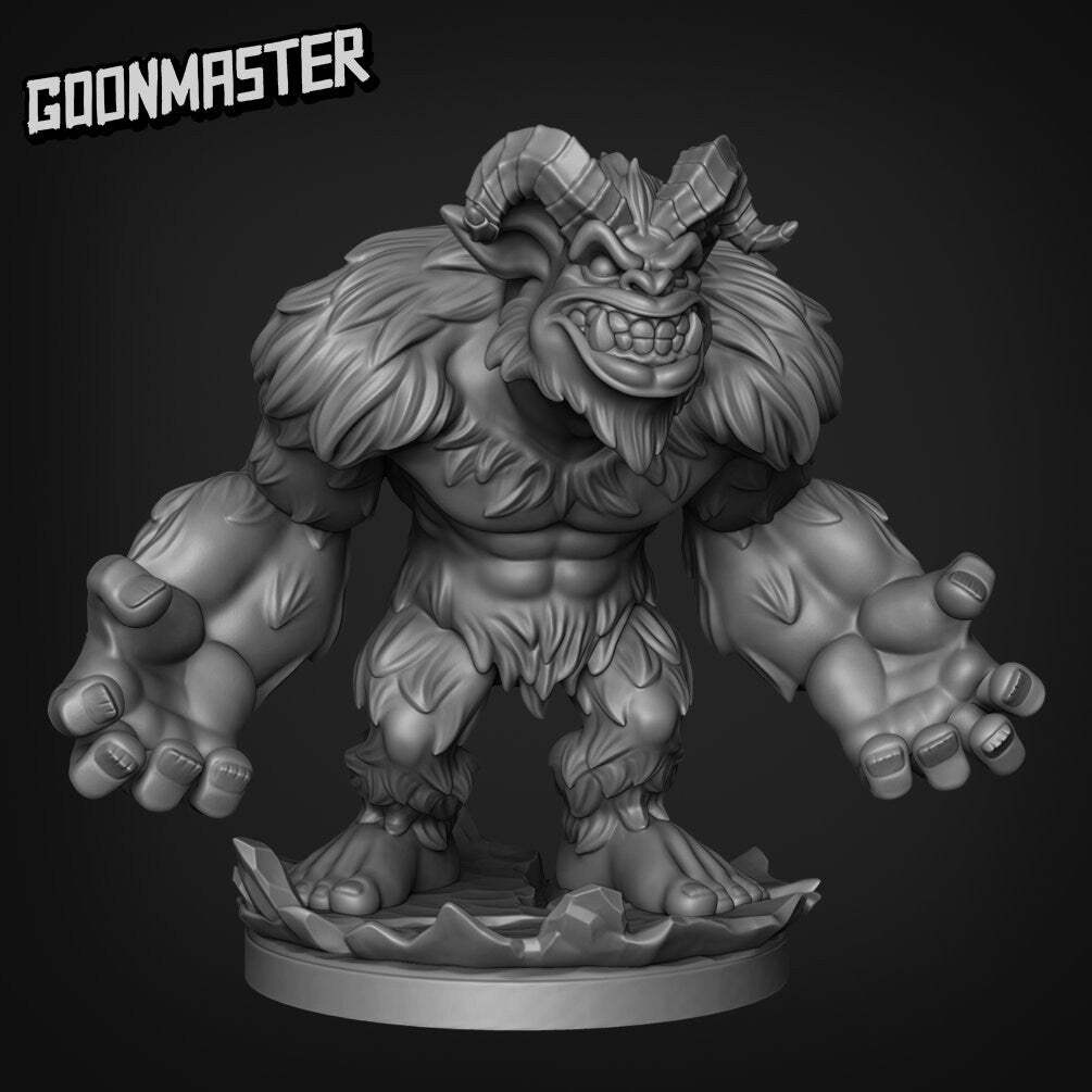Yeti 01 - Frozen Wasteland (Sculpted by Goon Master Games)