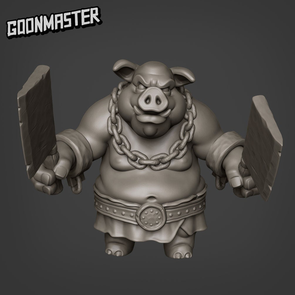 Butcher Pig - Hogs of War (Sculpted by Goon Master Games)