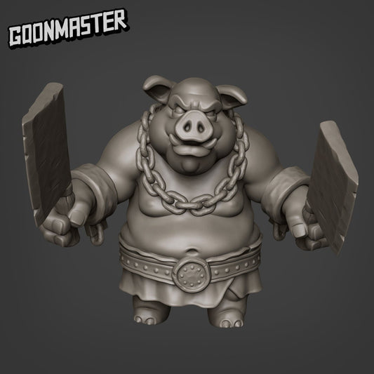 Butcher Pig - Hogs of War (Sculpted by Goon Master Games)