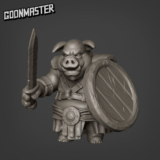 Sword Pig - Hogs of War (Sculpted by Goon Master Games)