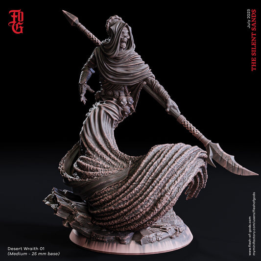 Desert Wraith 01 - The Silent Sands (sculpted by Flesh of Gods miniatures)