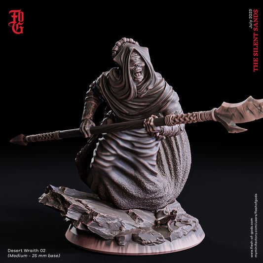 Desert Wraith 02 - The Silent Sands (sculpted by Flesh of Gods miniatures)