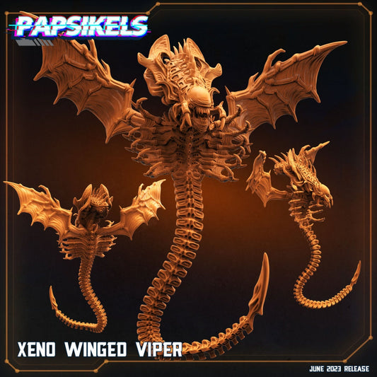 Xeno Winged Viper (sculpted by Papsikels)