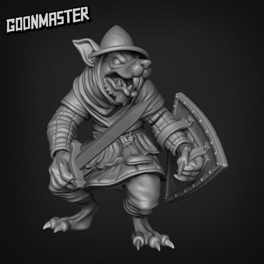 Rat Soldier 04 - Mighty Meerkats (Sculpted by Goon Master Games)