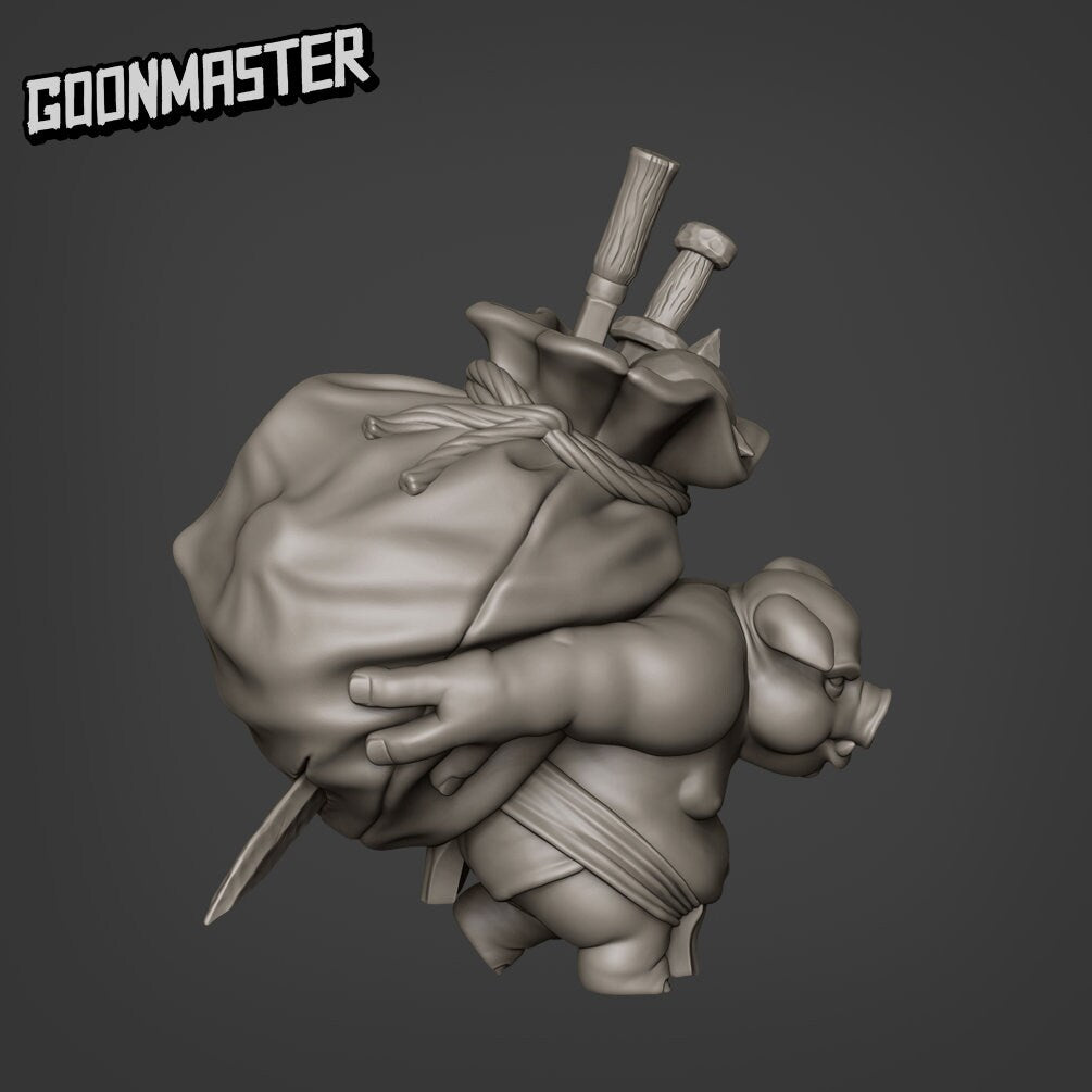Loot Pig - Hogs of War (Sculpted by Goon Master Games)