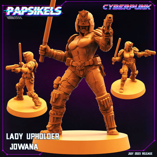 Lady Upholder Jowana (sculpted by Papsikels)