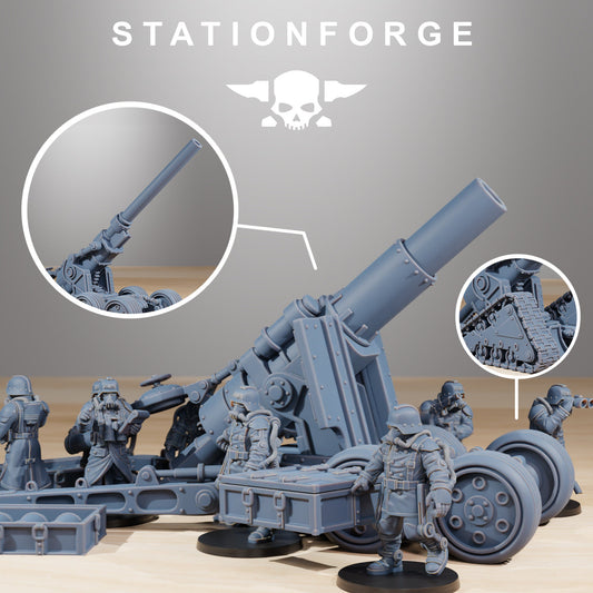 Grim Guard Heavy Artillery (sculpted by Stationforge)