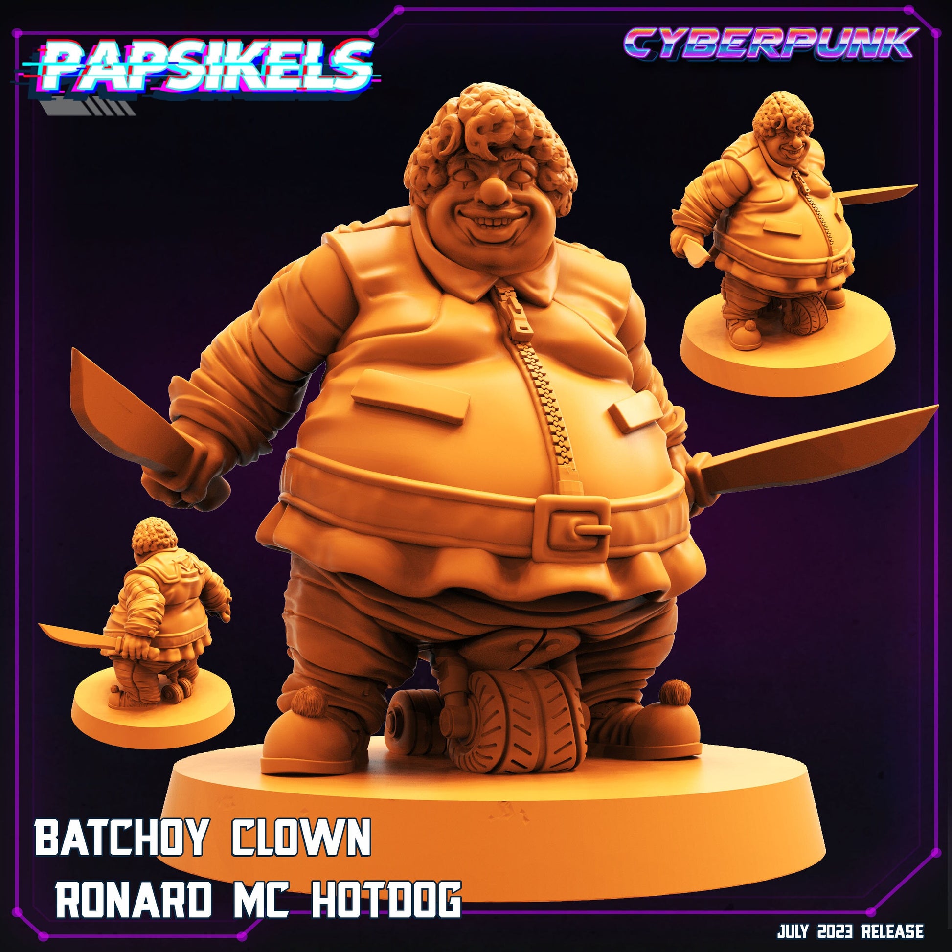 Batchoy Clown Ronard Mc Hotdog (sculpted by Papsikels)