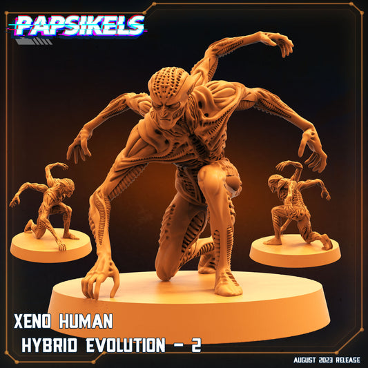 Xeno Human Hybrid Evolution 2 (sculpted by Papsikels)