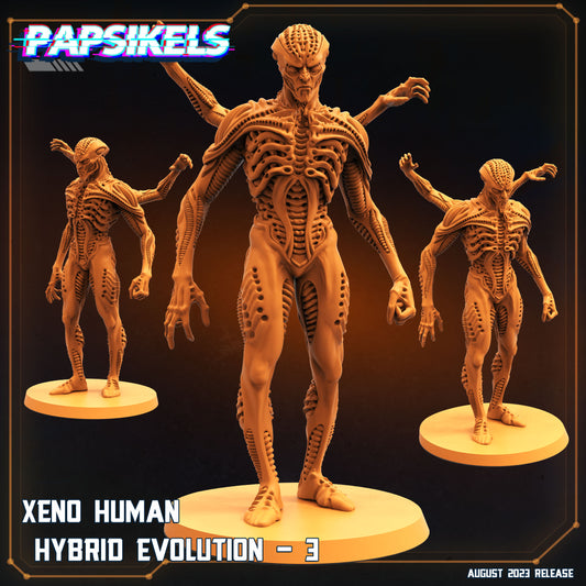 Xeno Human Hybrid Evolution 3 (sculpted by Papsikels)