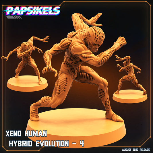 Xeno Human Hybrid Evolution 4 (sculpted by Papsikels)