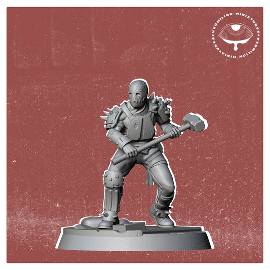 Raider 3 - The Rust Reavers (1 miniature) (Sculpted by Vermillion Miniatures)