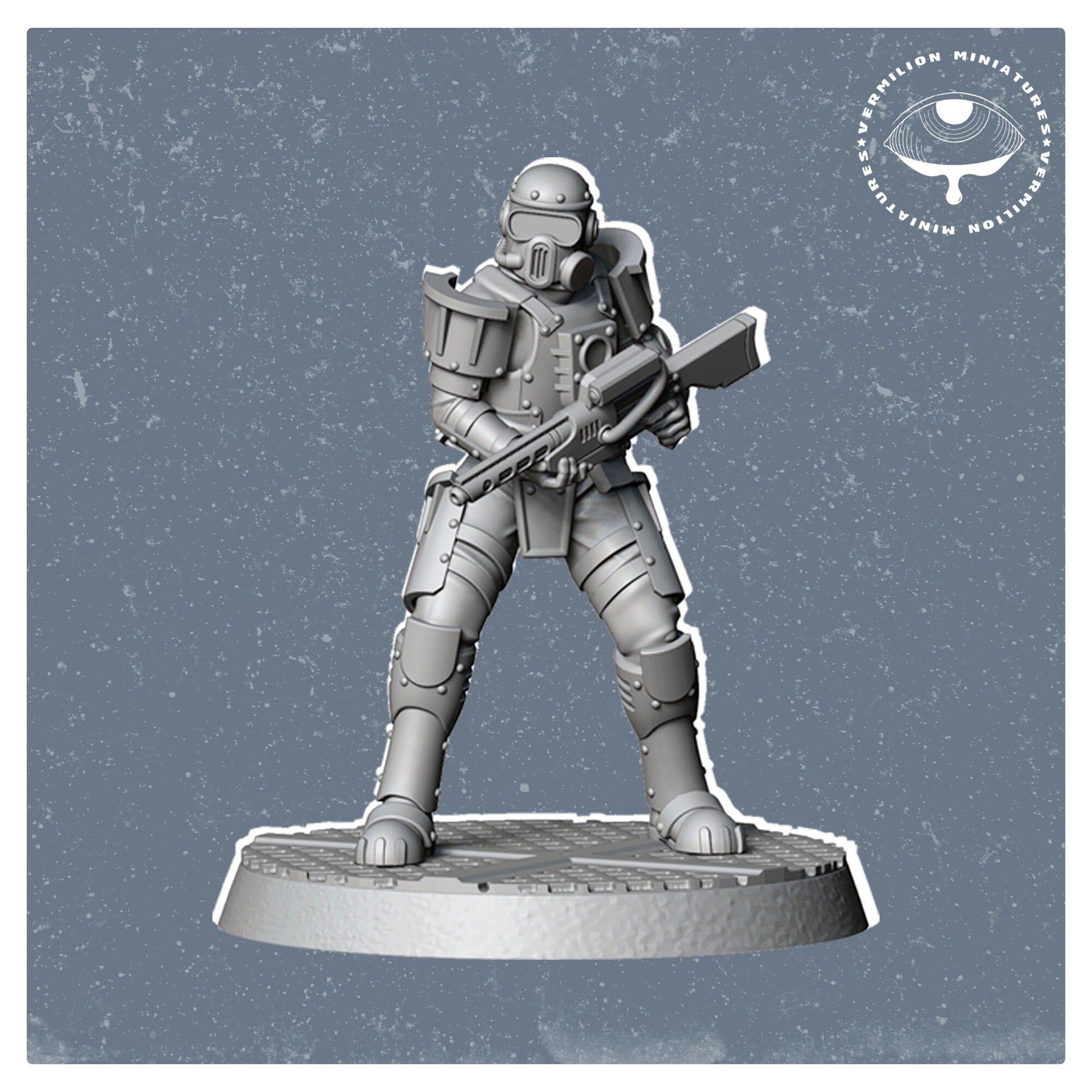 Heavy 1 - Steel Rising (1 miniature) (Sculpted by Vermillion Miniatures)