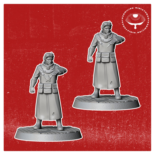 Scientist - The Red Menace (1 miniature) (Sculpted by Vermillion Miniatures)