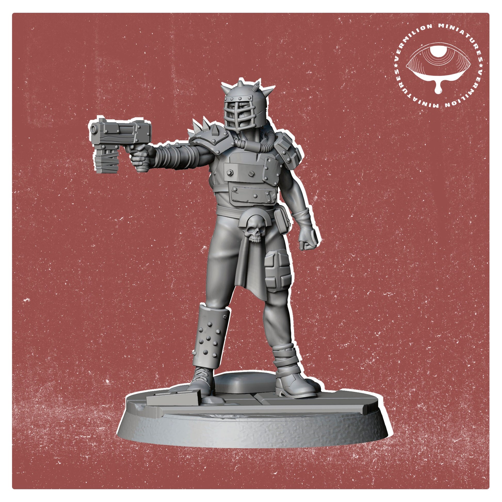 Raider 4 - The Rust Reavers (1 miniature) (Sculpted by Vermillion Miniatures)