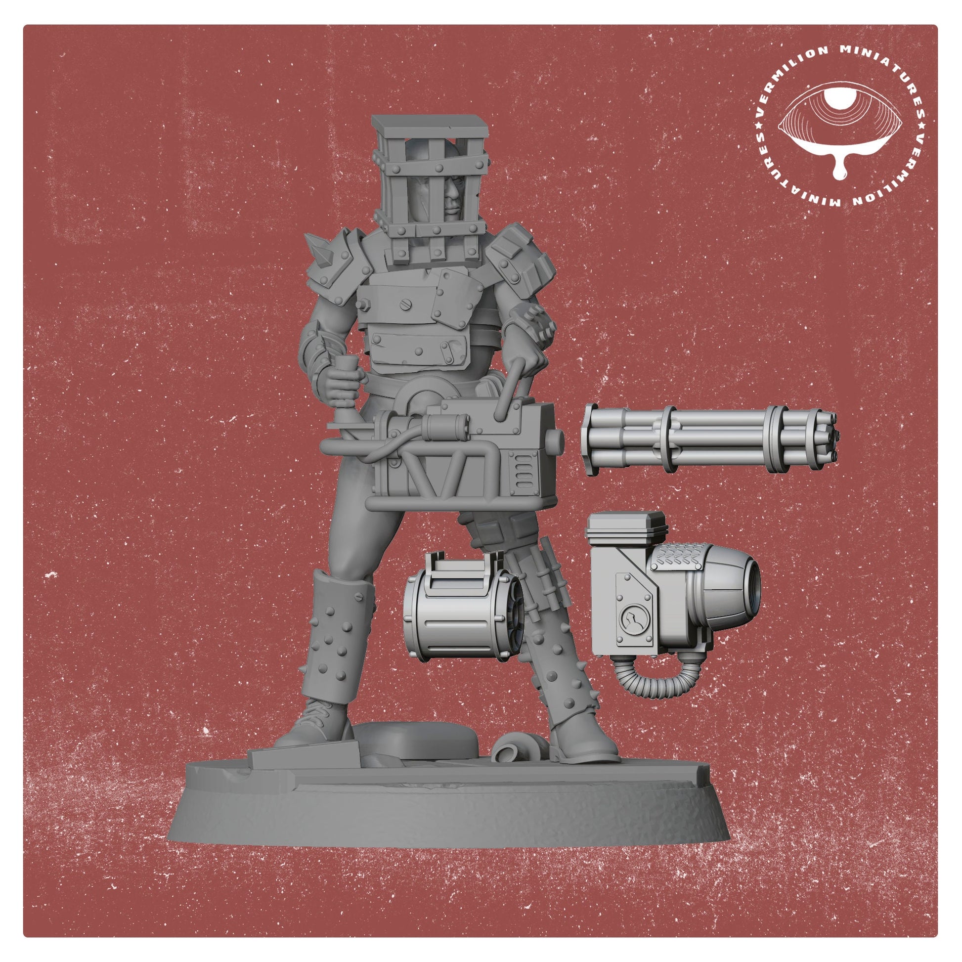 Raider 6 - The Rust Reavers (1 miniature) (Sculpted by Vermillion Miniatures)