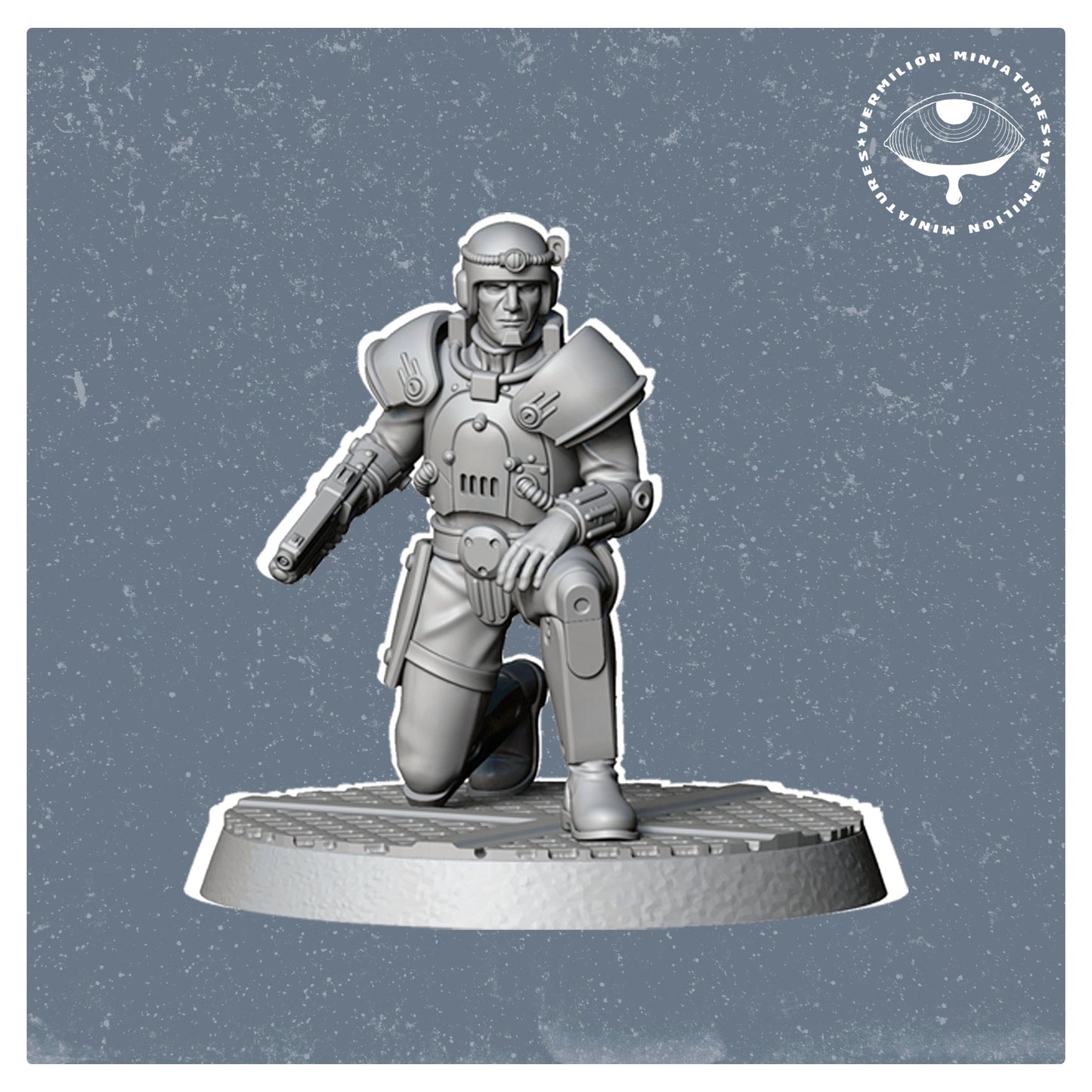 Soldier 2 - Steel Rising (1 miniature) (Sculpted by Vermillion Miniatures)