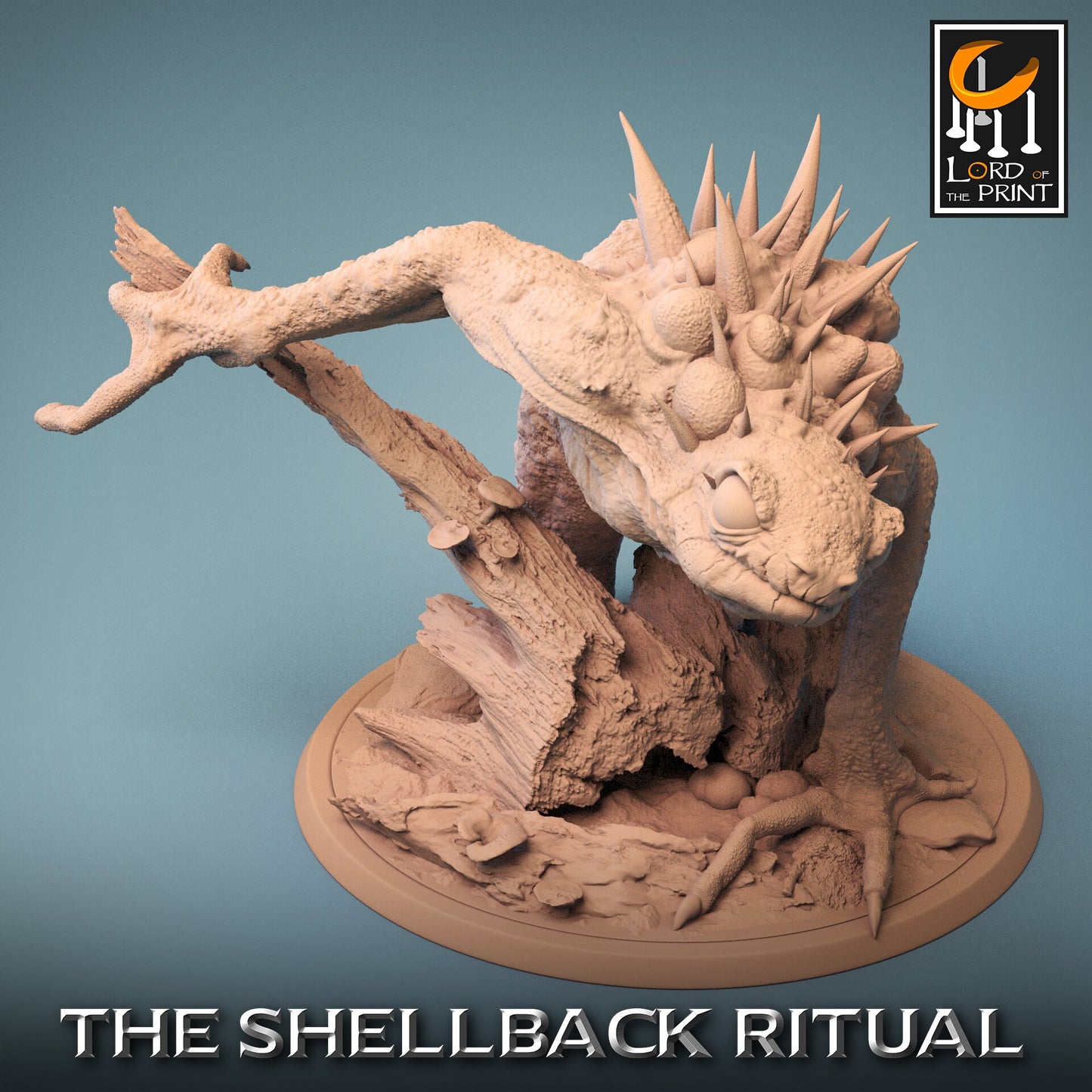 Shellback Fetid Stalker (Run) - (Sculpted by Lord of the Print)