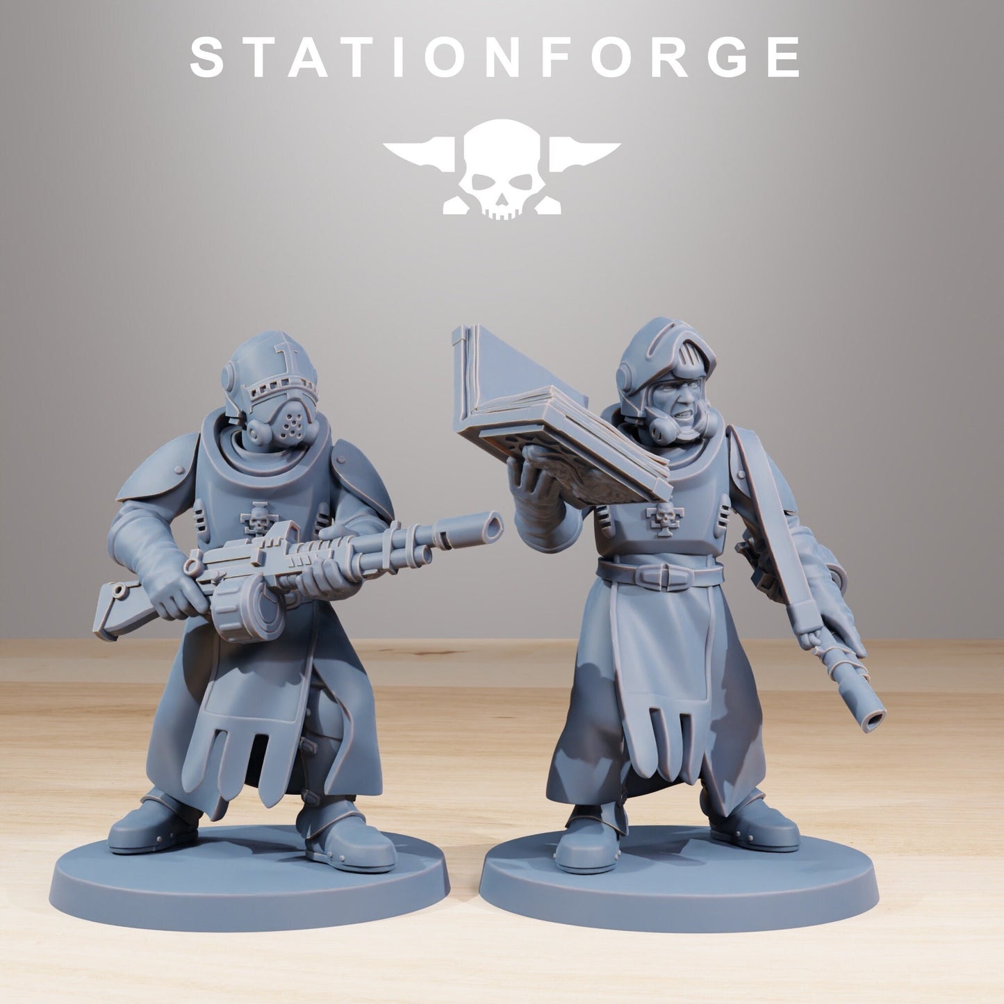 Grim Guard Xenarid Hunters - set of 10 (sculpted by Stationforge)