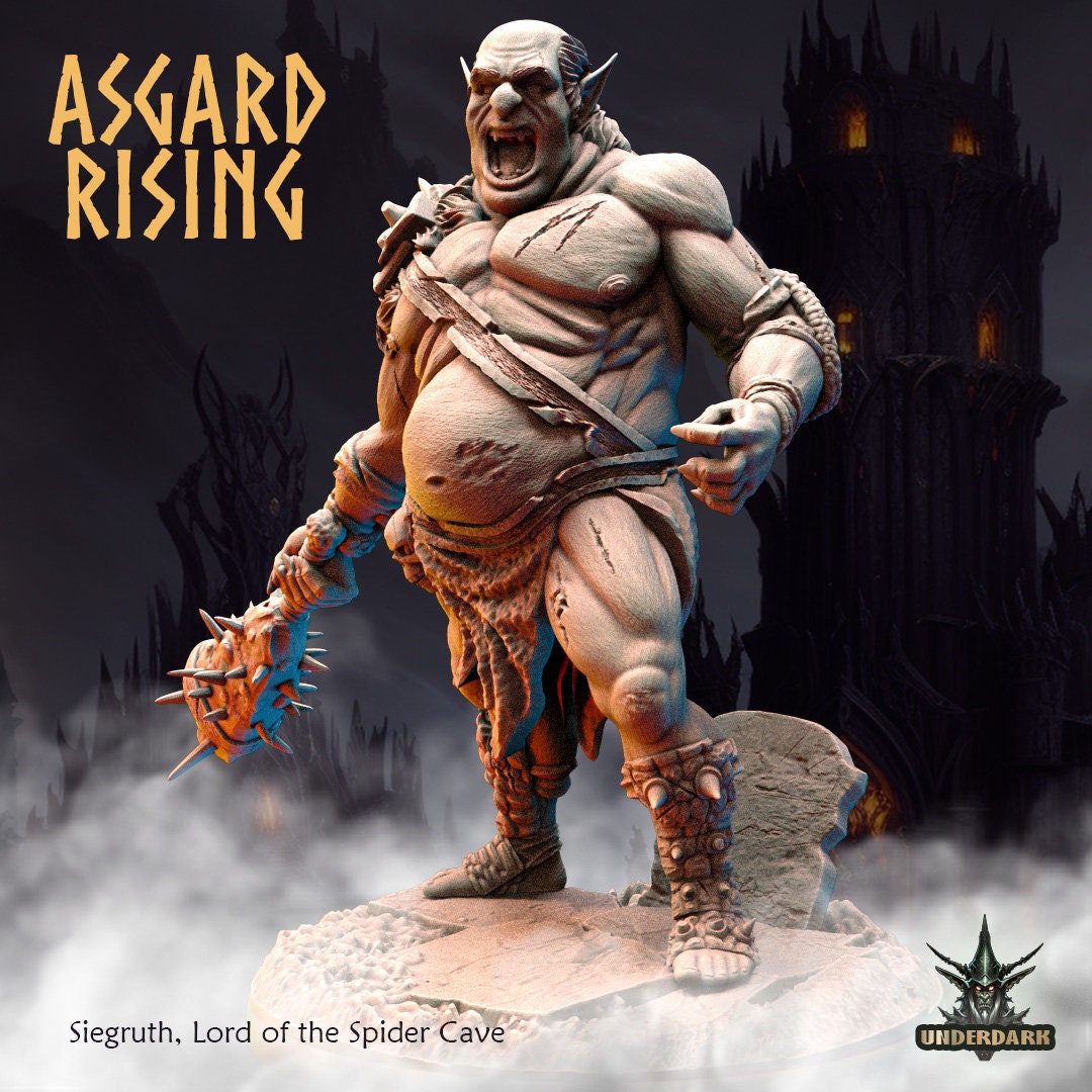 Siegruth, Lord of the Spider Cave by Asgard Rising (Troll / Giant)